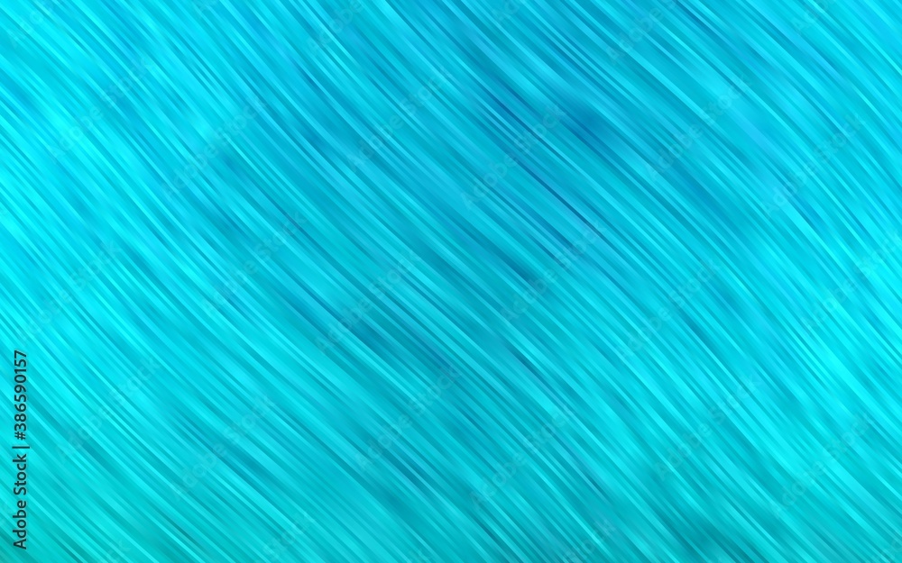 Obraz premium Light BLUE vector template with bubble shapes.