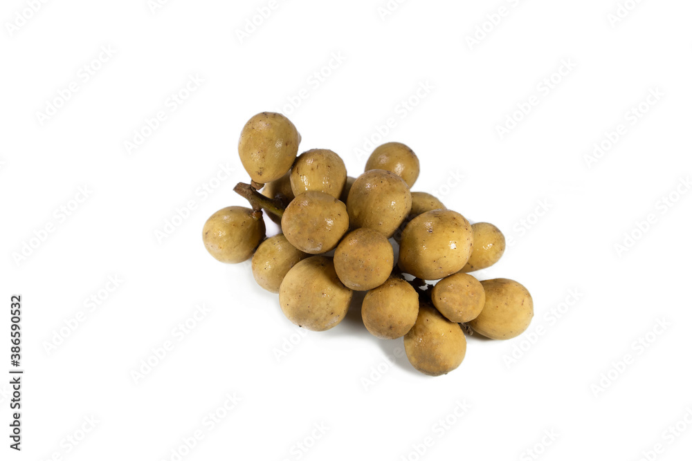 langsat fruit picture, isolated on white background. langsat fruit picture, isolated on white background.