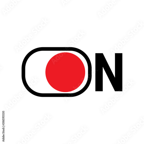 Free Download on off logo icon vector template. - GFXLoad