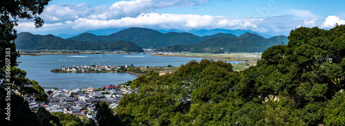 安土城の風景