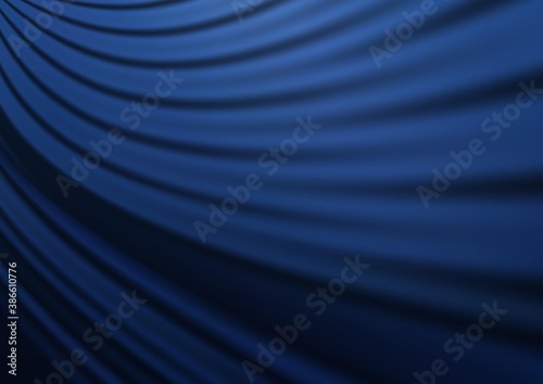 Dark BLUE vector glossy abstract template.