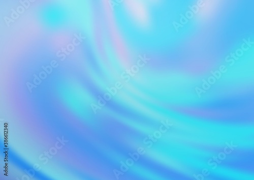 Light BLUE vector abstract blurred template.