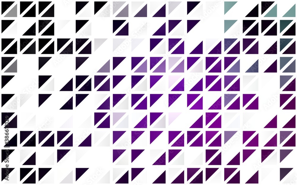 Light Purple vector seamless cover in polygonal style. Light Purple vector seamless cover in polygonal style.