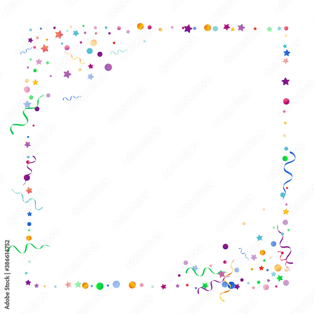 Variegated Ribbon Celebration Vector White Variegated Ribbon Celebration Vector White