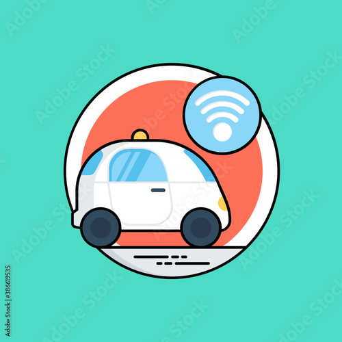
An autonomous car is capable of sensing its environment and navigating without human input
