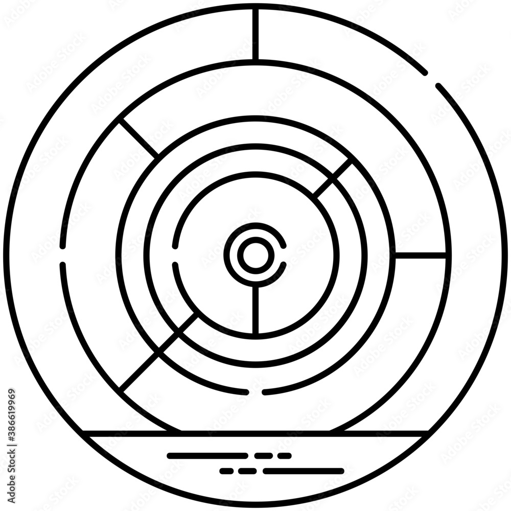 A conceptual icon vector image of Complexity
A conceptual icon vector image of Complexity