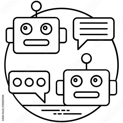 
Futuristic artificial intelligence mechanism robotics technology
