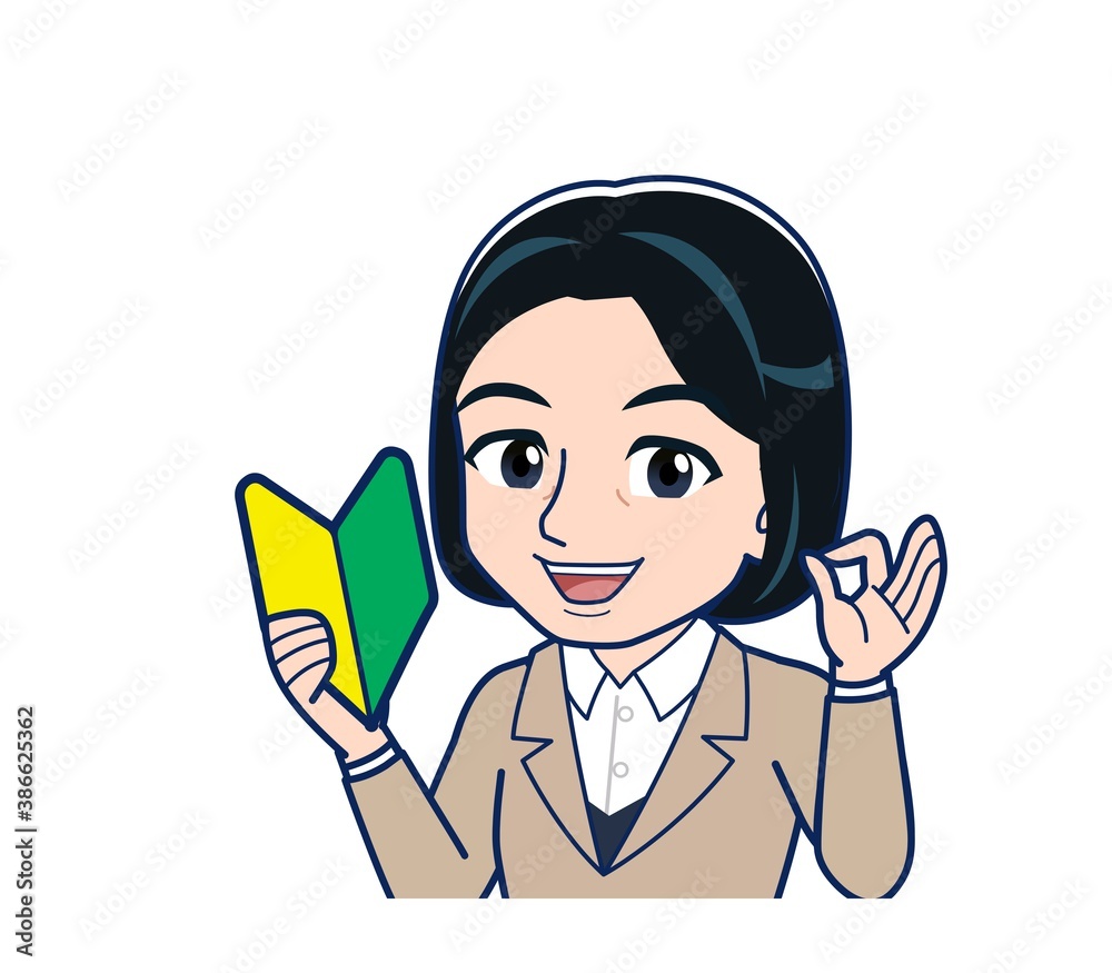 Bank clerk woman in a suit Bank clerk woman in a suit