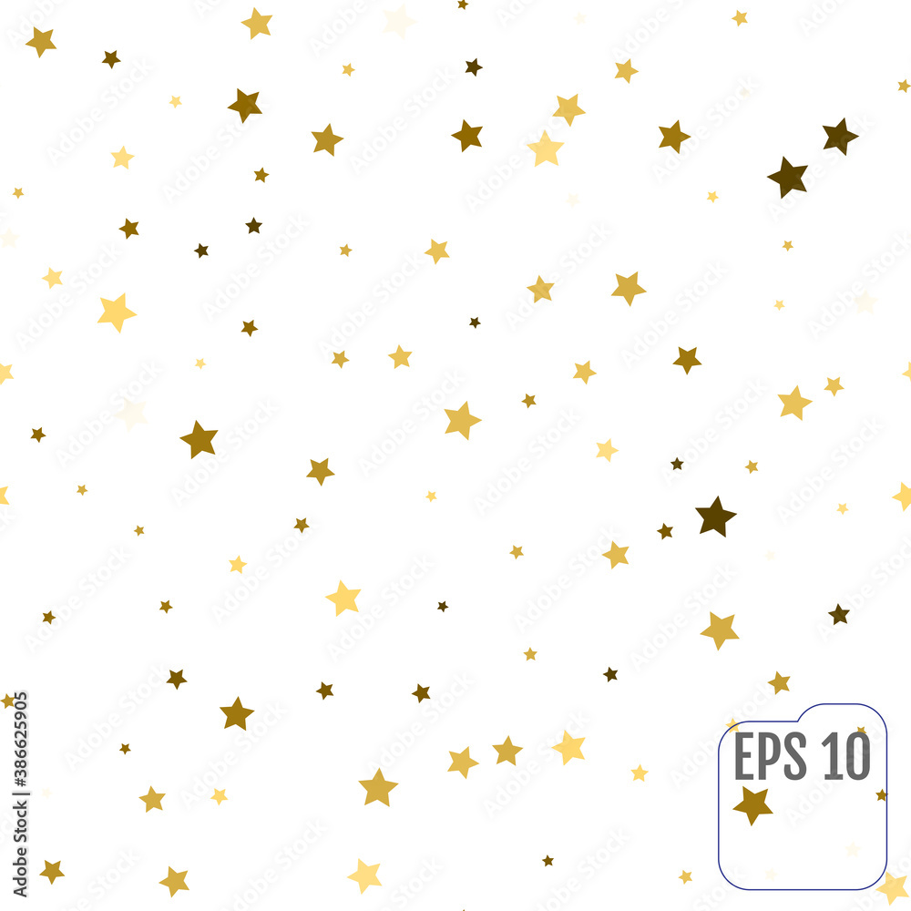 Seamless pattern with gold stars Seamless pattern with gold stars