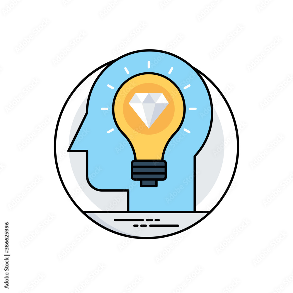 Round shape having bulb with cog symbolising creative idea
Round shape having bulb with cog symbolising creative idea