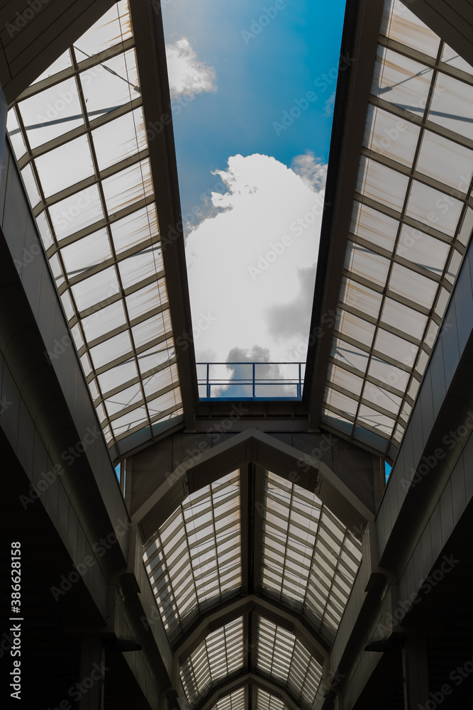 Fototapeta premium アーケード屋根