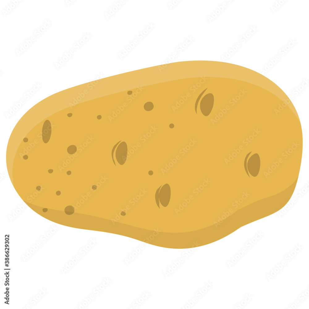 Peeled raw potato slice for frying or baking purpose
Peeled raw potato slice for frying or baking purpose