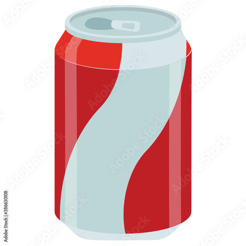 
A tin case having beverage inside to keep it cool 
