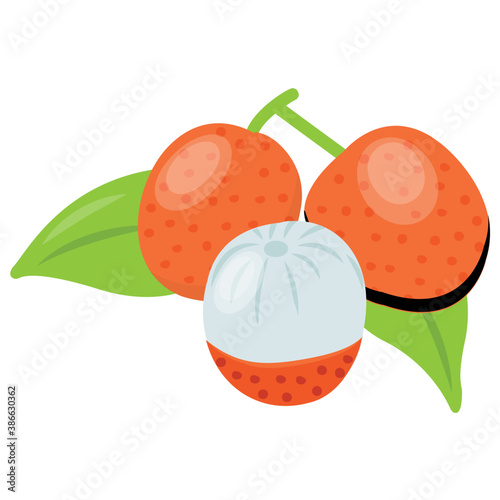 
A white pulpy fruit with thin shell around rich in taste depicting lychee 
