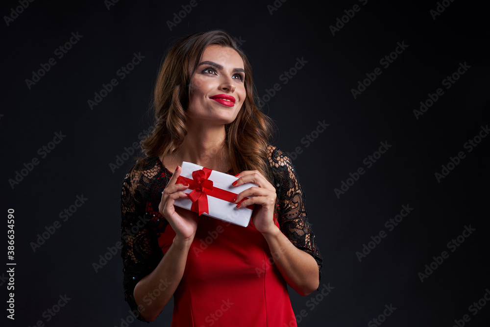 Party, holidays, New Year or Christmas and celebration concept. Party, holidays, New Year or Christmas and celebration concept.