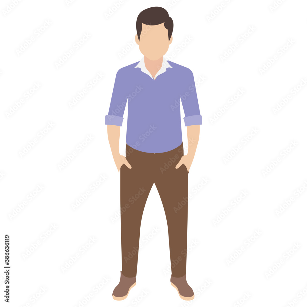Man in jersey and pants with hands in pocket showcasing handsome man icon
Man in jersey and pants with hands in pocket showcasing handsome man icon