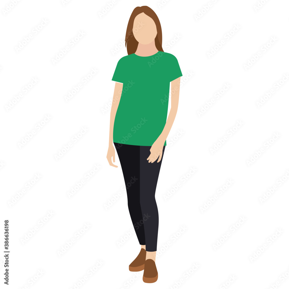 Girl in stylish jeans and sweatshirt with frilled hairs standing with half akimbo
Girl in stylish jeans and sweatshirt with frilled hairs standing with half akimbo