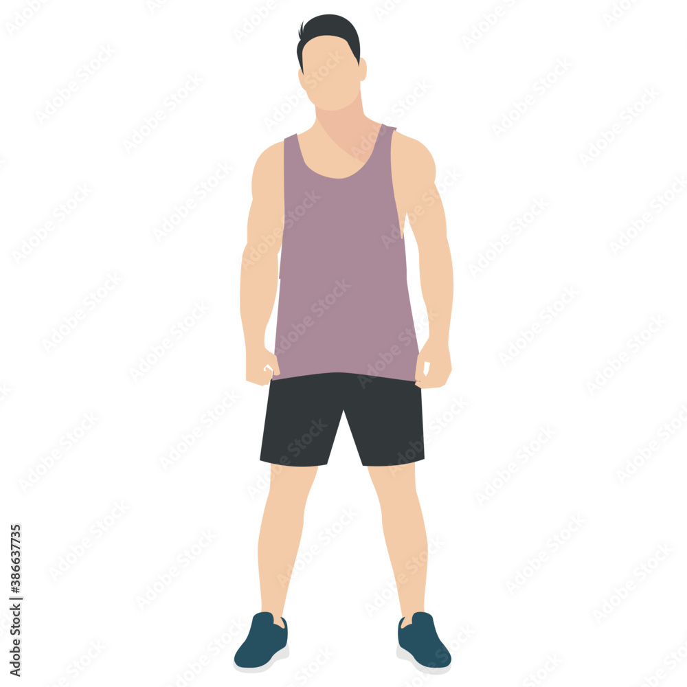 Man in funky dressing posing for picture in modeling
Man in funky dressing posing for picture in modeling