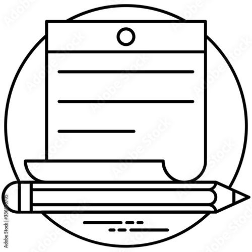 
Clipboard embedded hematology blood analysis report with sample collection dropper and pencil 
