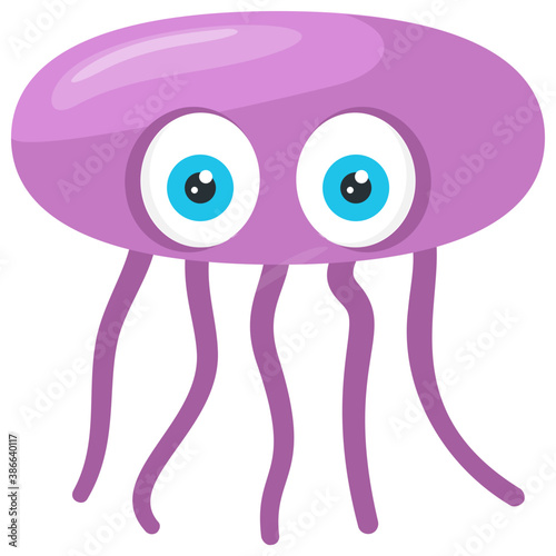 
A sea animal with small upper body and face having many legs to swim underwater symbolizing octopus 
