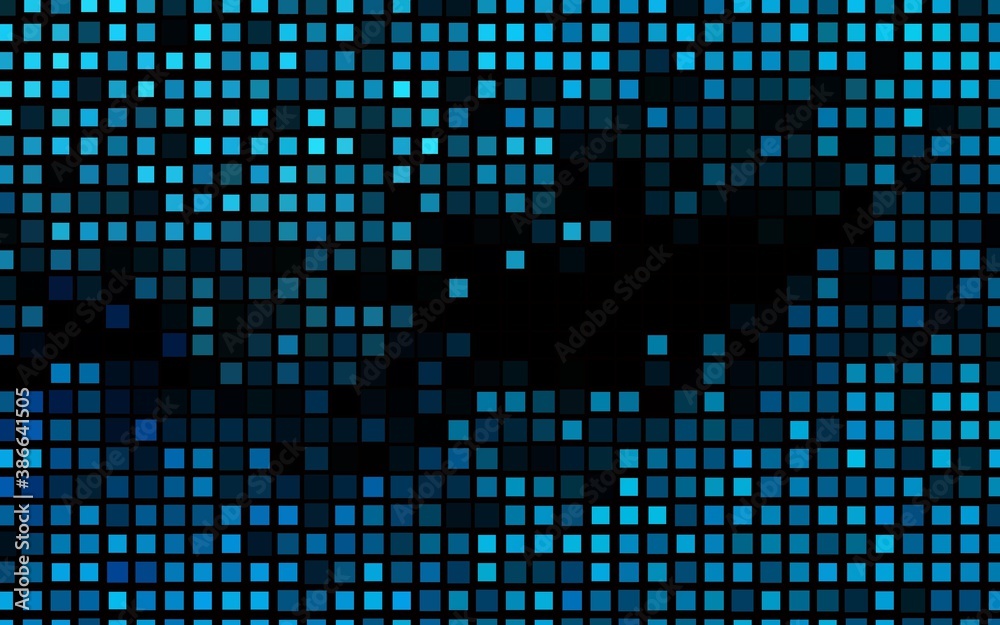Dark BLUE vector pattern in square style. Dark BLUE vector pattern in square style.