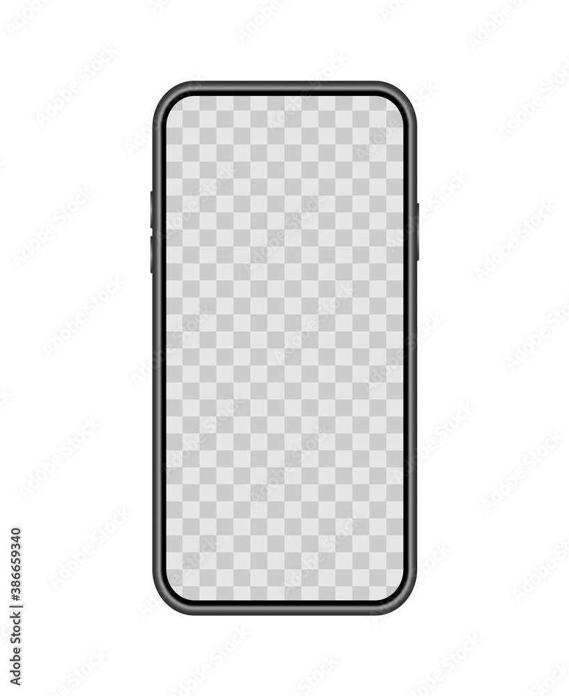 Smartphone outline, vector, transparent Smartphone outline, vector, transparent