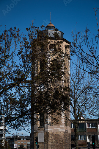 La tour de guet du centre ville de Dunkerque