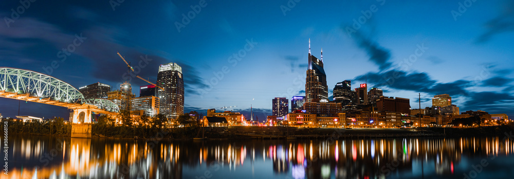 View of the Nashville skyline