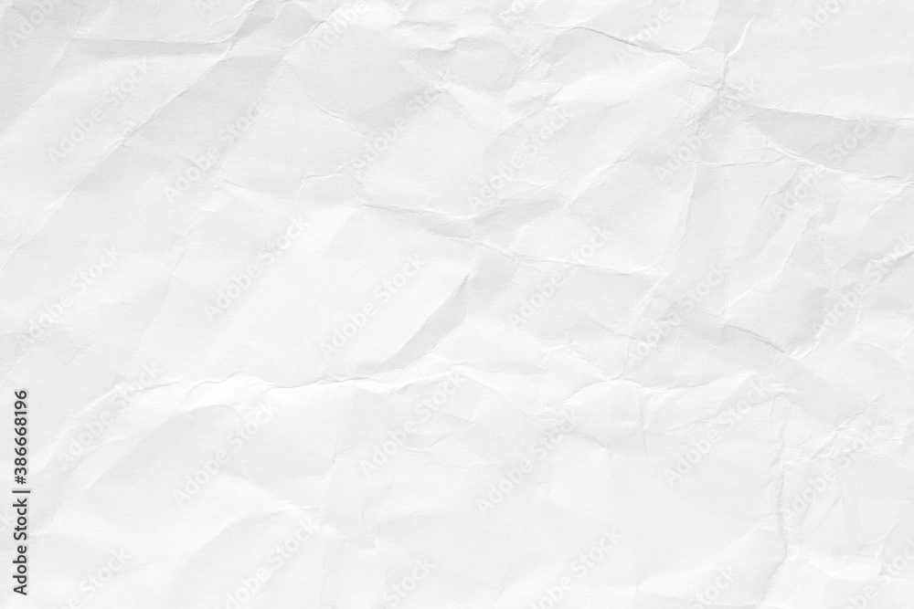 White crumpled paper background, texture old for web design screensavers. Template for various purposes or creating packaging. White crumpled paper background, texture old for web design screensavers. Template for various purposes or creating packaging.