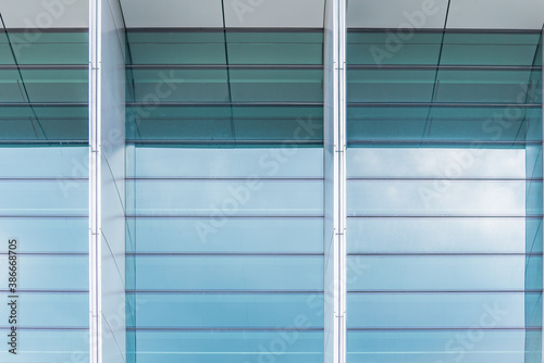 Architecture details Modern Building Glass facade Business background