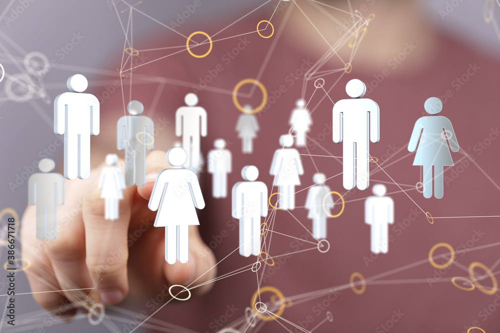 network people silhouettes network team. network people silhouettes network team.