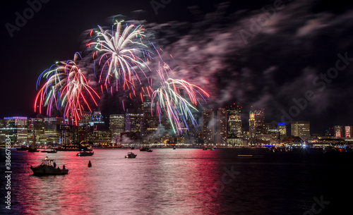 Fireworks Over Boston