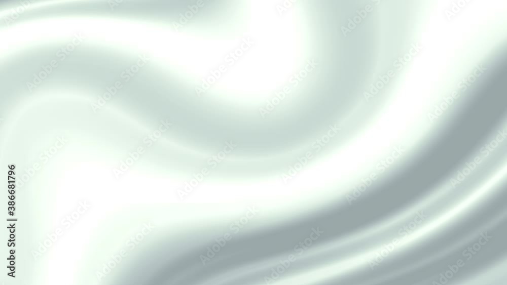 White and Gray flowing liquid waves abstract motion 4K Loop background. bright, business, clean, corporate, white, presentation, soft, party, wedding, broadcast, award show, Screen Saver
