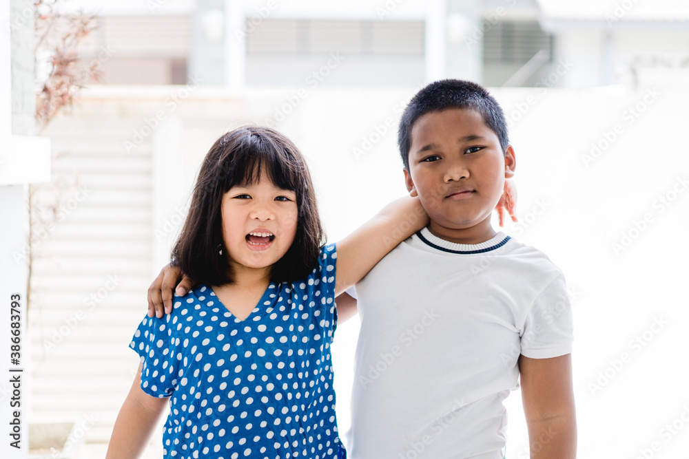Equality and Racism.Asian kid girl and african american boy in school.Black lives matter no racism.Children with unity and friendship.Kids boy and girl.black lives matter for revolution protest.People Equality and Racism.Asian kid girl and african american boy in school.Black lives matter no racism.Children with unity and friendship.Kids boy and girl.black lives matter for revolution protest.People