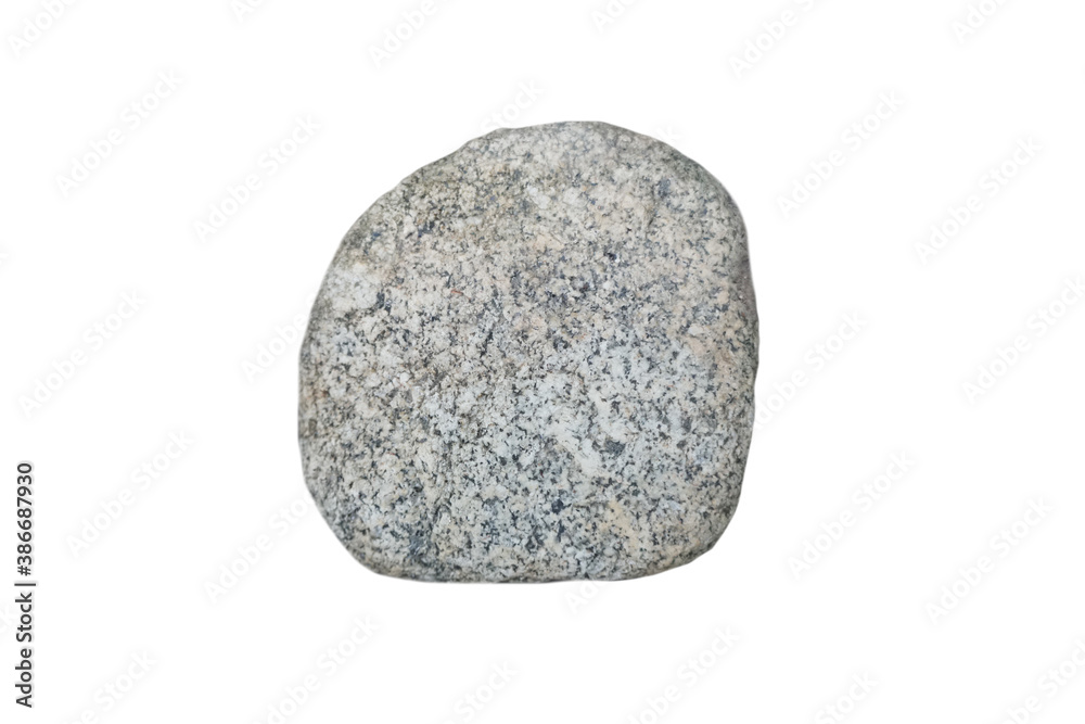 raw of Plutonic granite rock isolated on white background. Its three main minerals are feldspar, quartz, and mica. raw of Plutonic granite rock isolated on white background. Its three main minerals are feldspar, quartz, and mica.