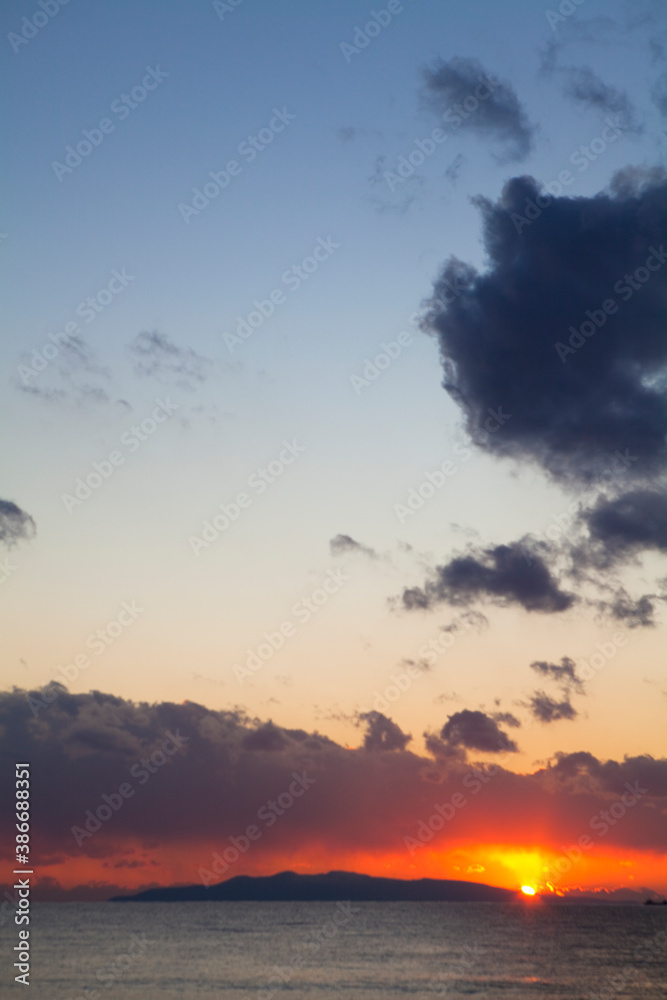 夕陽 夕陽