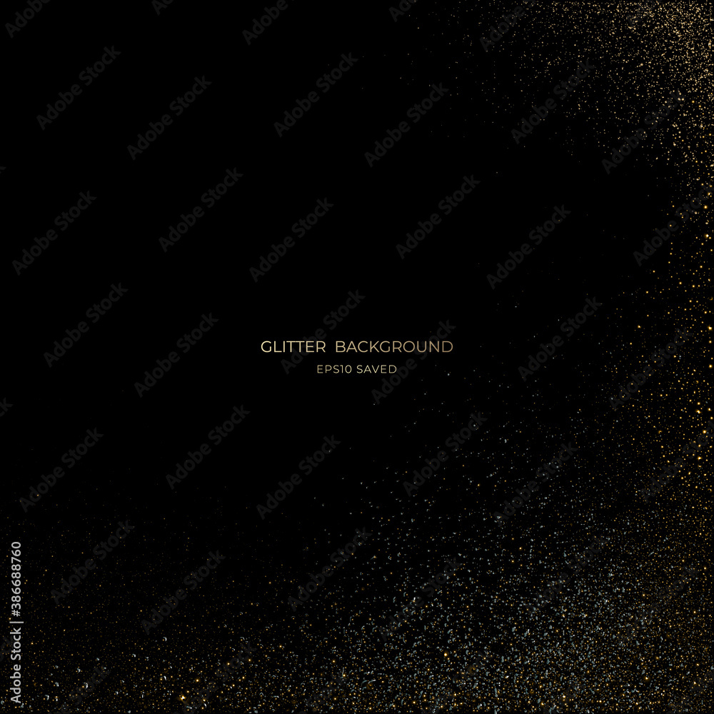gold stardust light, glitter background gold stardust light, glitter background