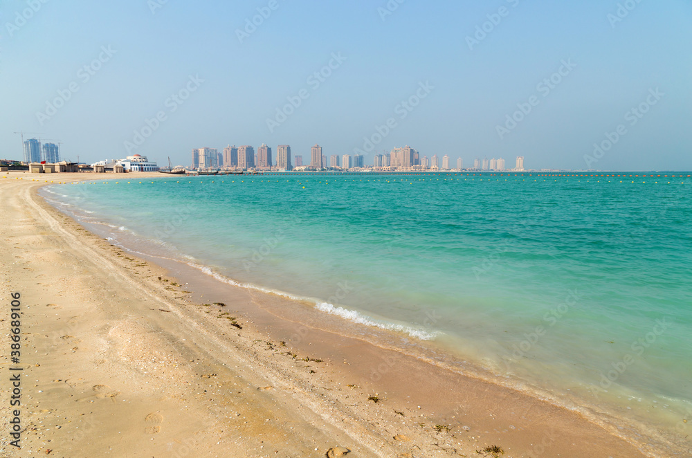 View of Katara Beach