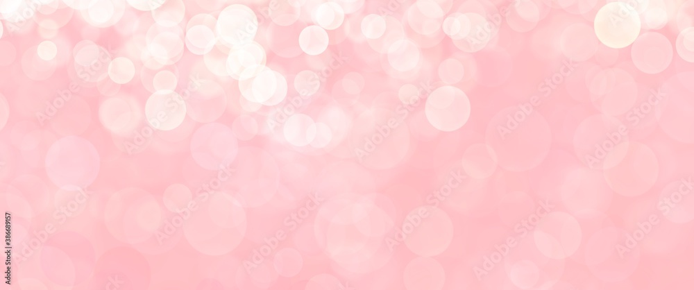 abstract bokeh background - pink