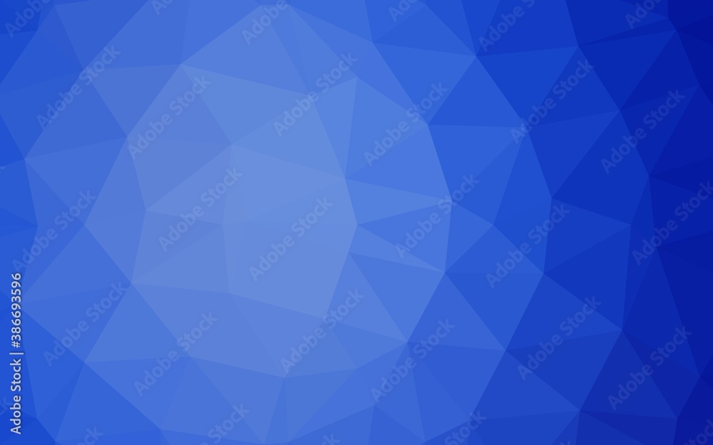 Light BLUE vector abstract mosaic pattern. Light BLUE vector abstract mosaic pattern.
