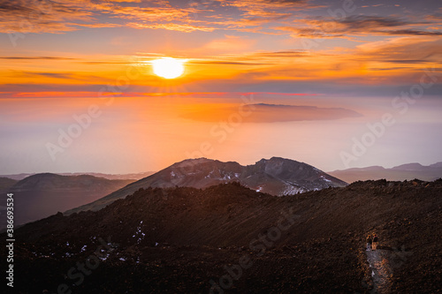 Above the clouds  - Mount Teide  Tenerife