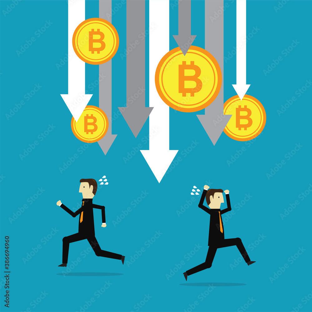 Bitcoin's stream is falling dangerously close Bitcoin's stream is falling dangerously close
