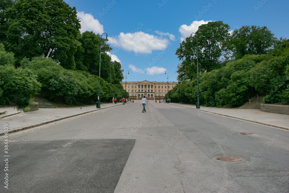 The Royal Palace in Oslo, Norway's capitol The Royal Palace in Oslo, Norway's capitol