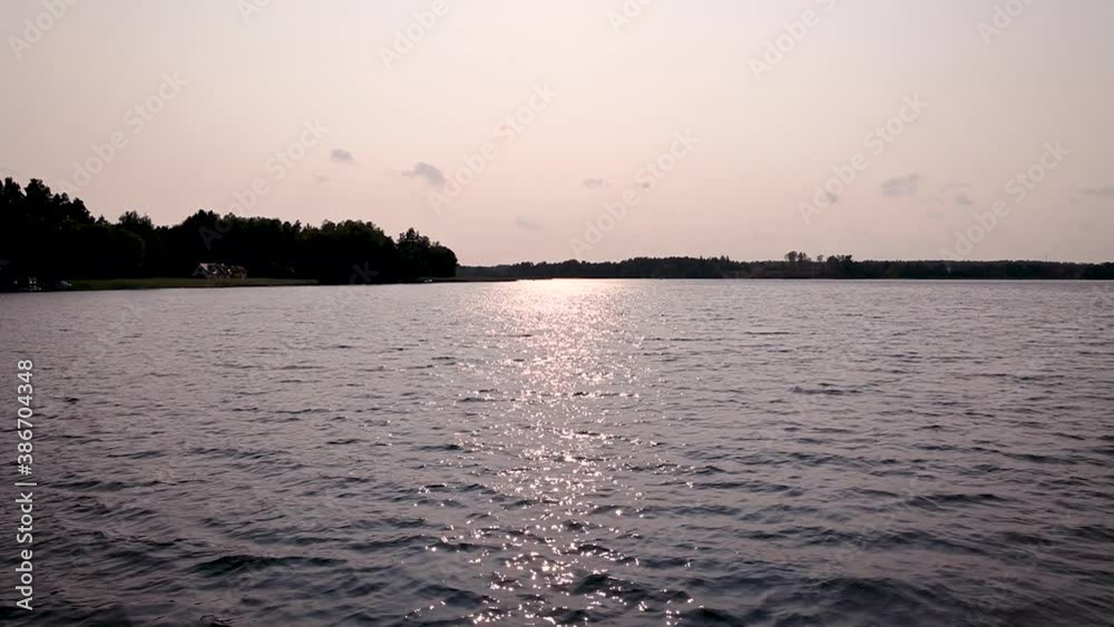 Narie lake in Kretowiny village in Ilawa Lake District, Warmia Mazury region of Poland Narie lake in Kretowiny village in Ilawa Lake District, Warmia Mazury region of Poland