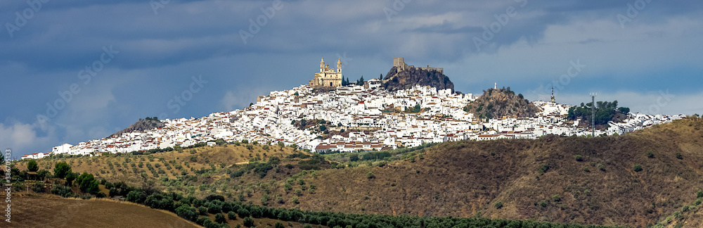 Olvera white village in Cadiz province, Andalucia, Spain
