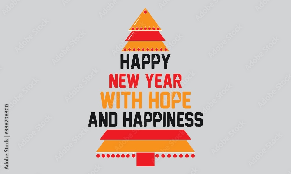 new year christmas day vector design