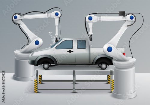 Robotic Arm Background