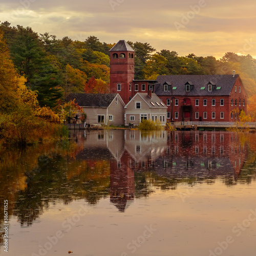 Autumn in Yarmouth Maine, USA