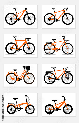 Bicycle Silhouettes