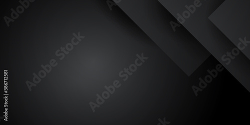 Dark black neutral abstract background for presentation design 